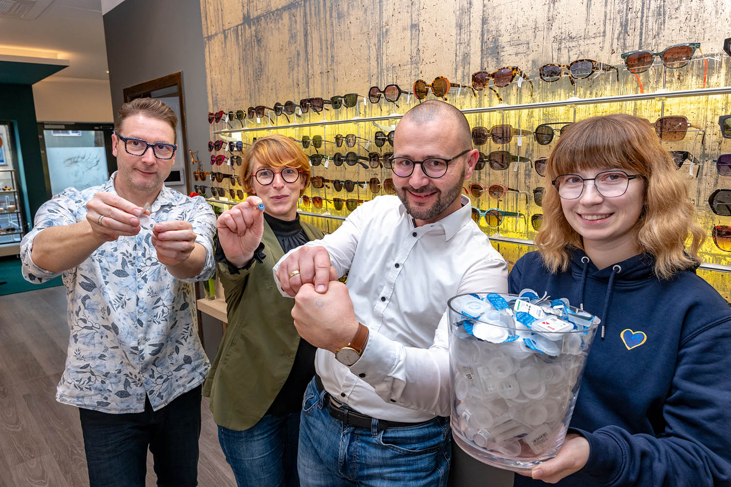 Neue Wege für die Entsorgung von Kontaktlinsen-Verpackungen - Foto: Torsten Stapel